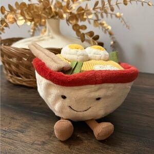Jellycat Authentic Amusables Ramen Plush Toy Yummy.